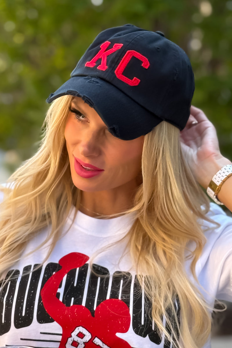 1KC Ballcap : Black/Red