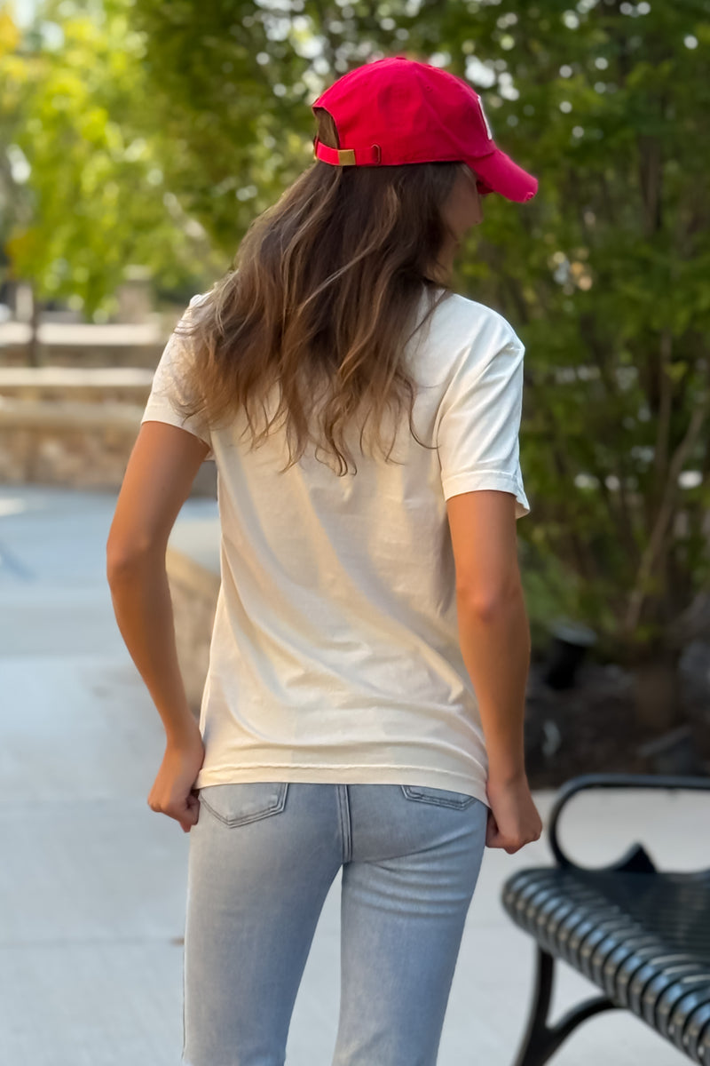 1KC Kendall Tee : Ivory