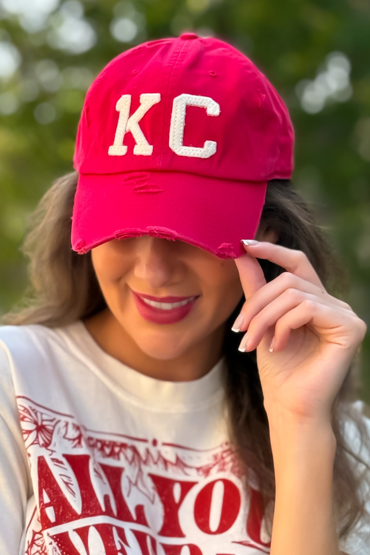 1KC Ballcap : Red/White