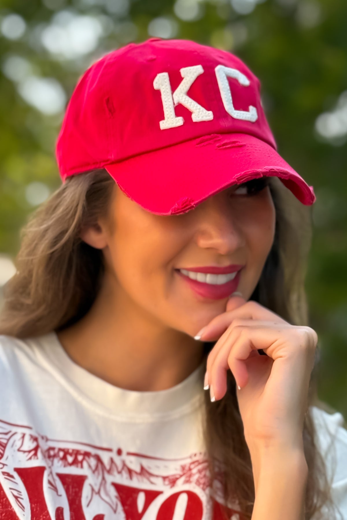 1KC Ballcap : Red/White