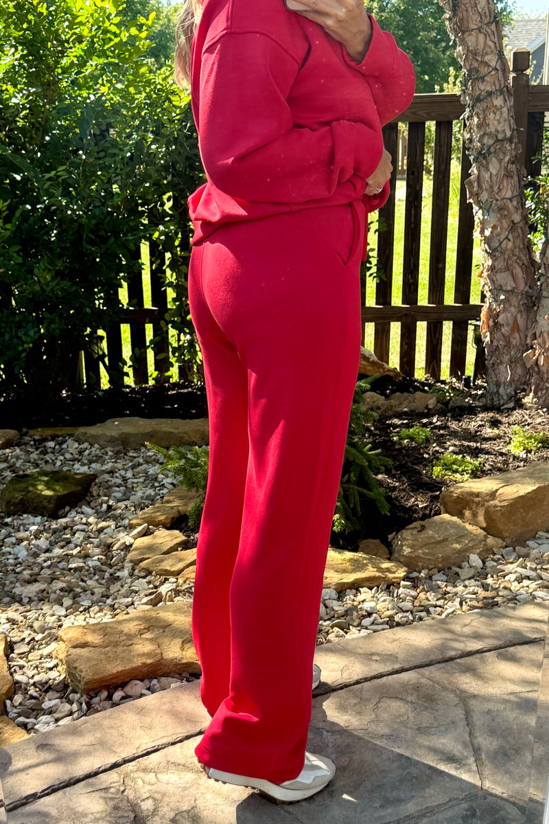Nylah Pants : Red