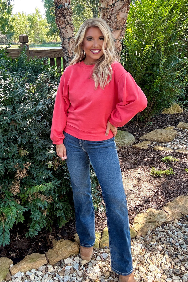 Kerra Soft Pullover : Coral