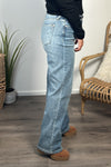 Judy Blue Nahdia Straight Jeans : Lt. Wash