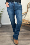 Lonnie High Rise Bootcut Jeans : DeepSea