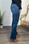 Lonnie High Rise Bootcut Jeans : DeepSea