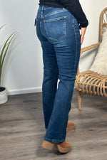 Lonnie High Rise Bootcut Jeans : DeepSea