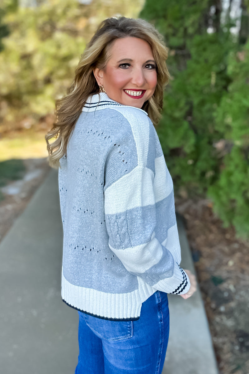 Cheering in the Snow Sweater