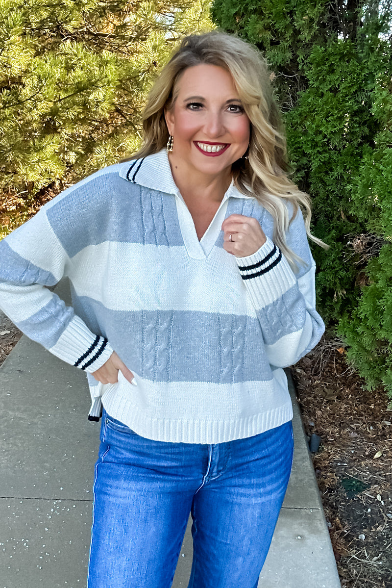 Cheering in the Snow Sweater