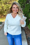 Snow Dance Pearl Sweater : Ivory