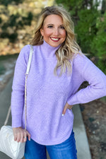 Snow Angels Tribal Sweater : Lilac