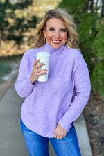 Snow Angels Tribal Sweater : Lilac