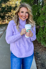 Snow Angels Tribal Sweater : Lilac