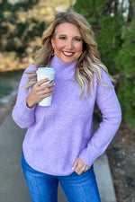 Snow Angels Tribal Sweater : Lilac