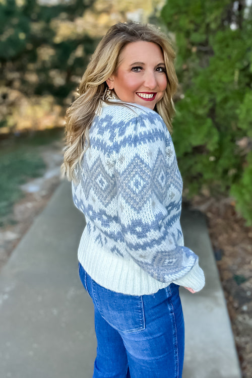 Alpine Lodge Soft Sweater : Ivory