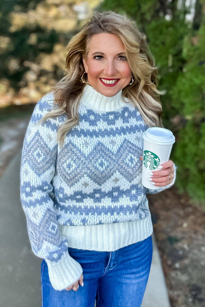 Alpine Lodge Soft Sweater : Ivory