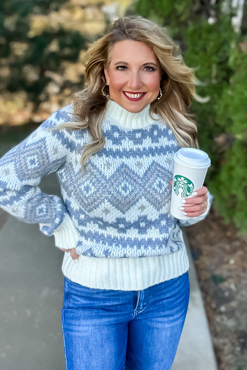 Alpine Lodge Soft Sweater : Ivory