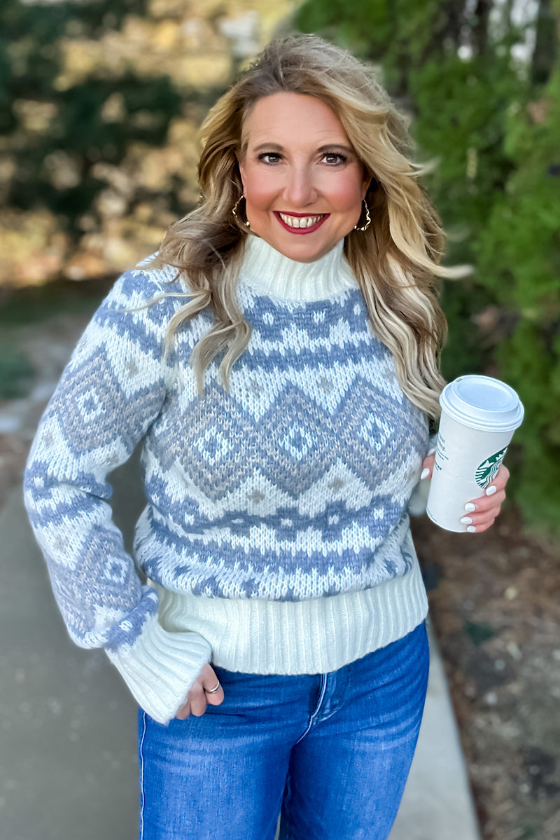 Alpine Lodge Soft Sweater : Ivory