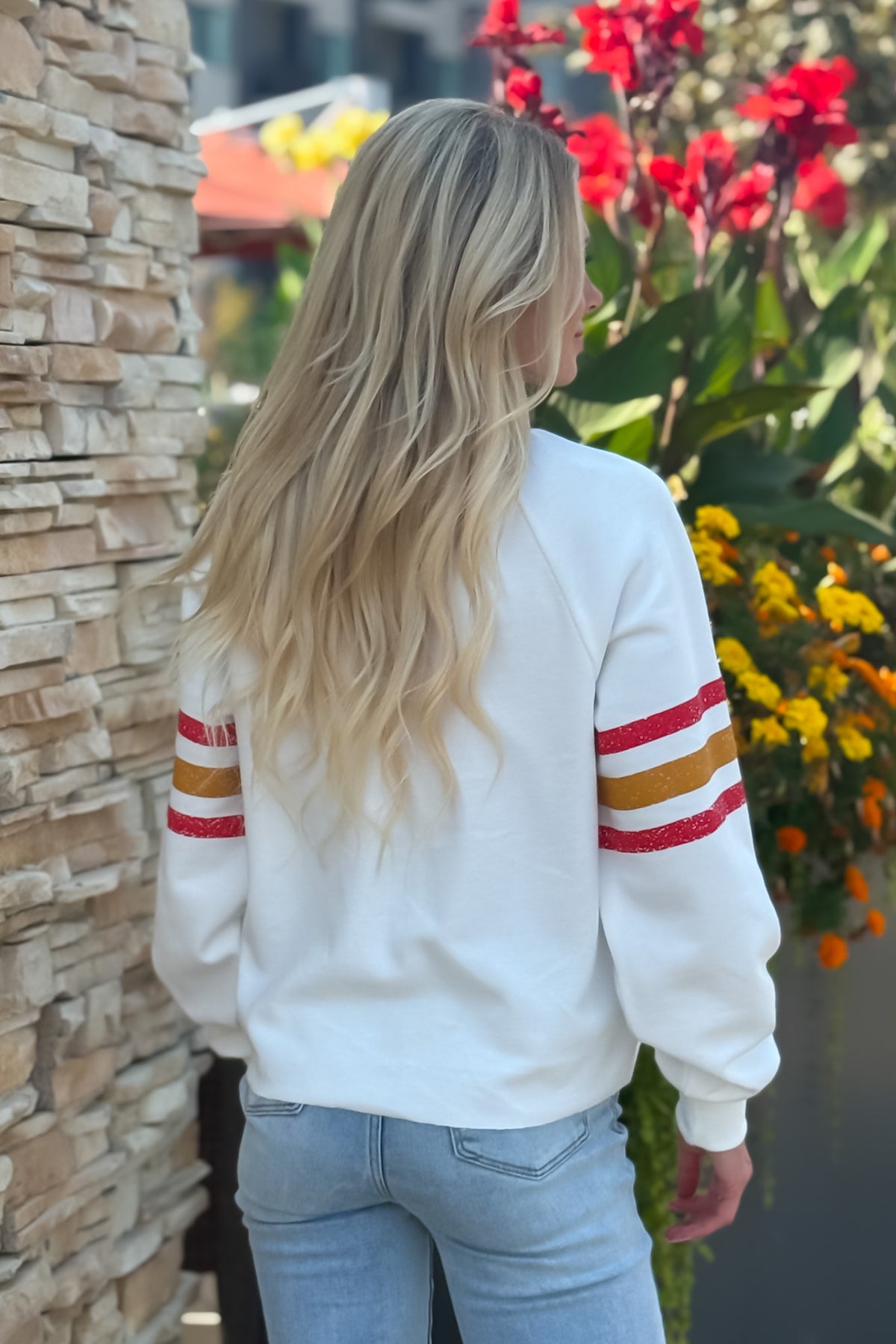 KC Loves 87 Sweatshirt : Ivory