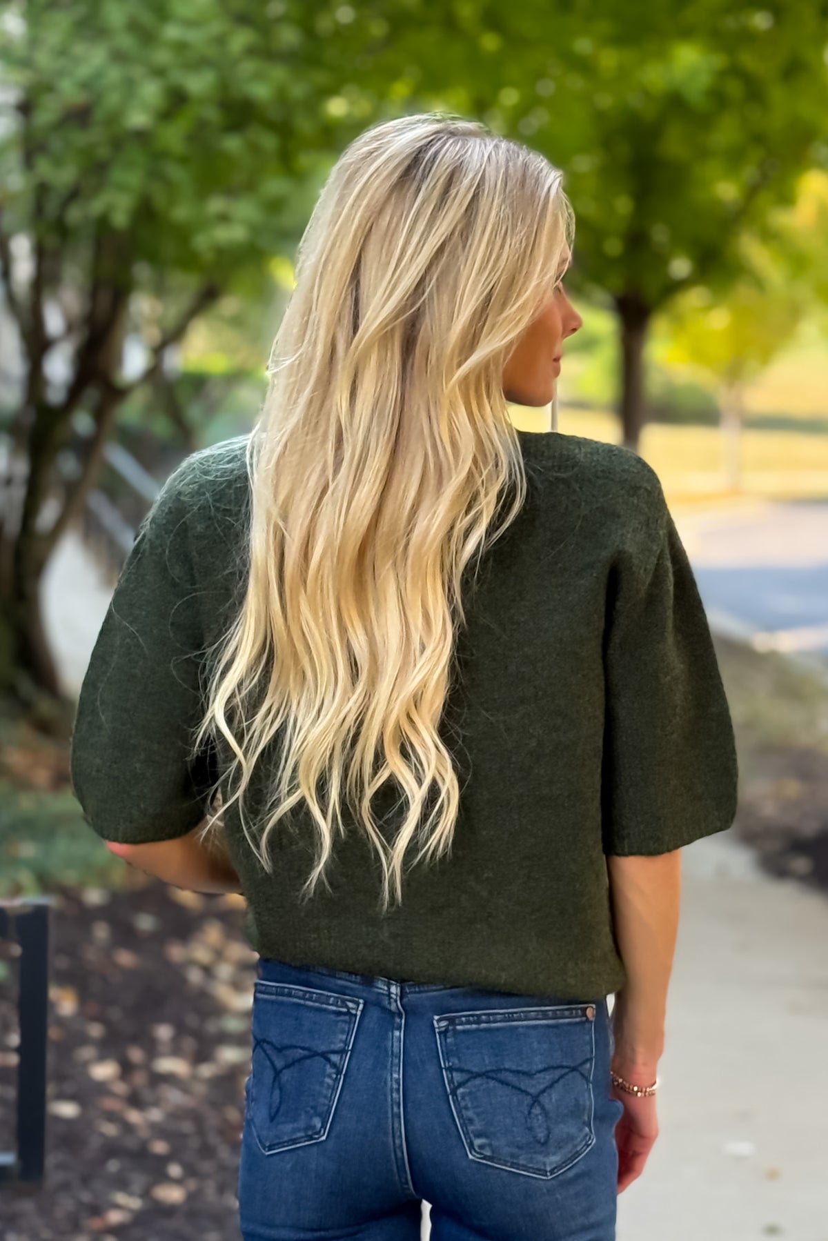 Charlie B Brinly Top : Green