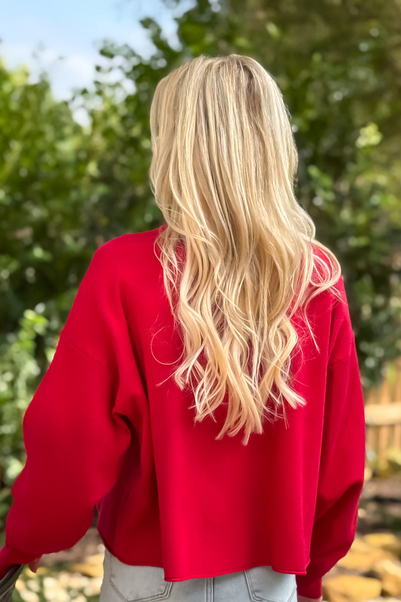 Josephine Sweater : Red