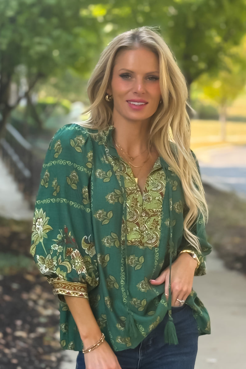 Breen Top : Green