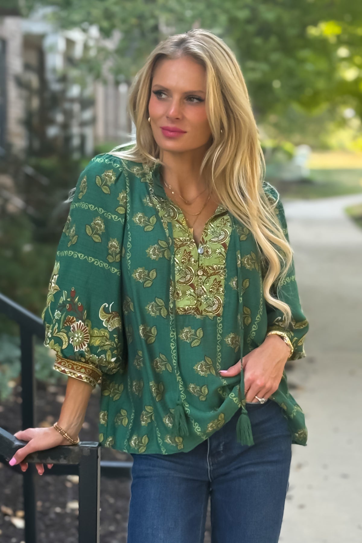 Breen Top : Green