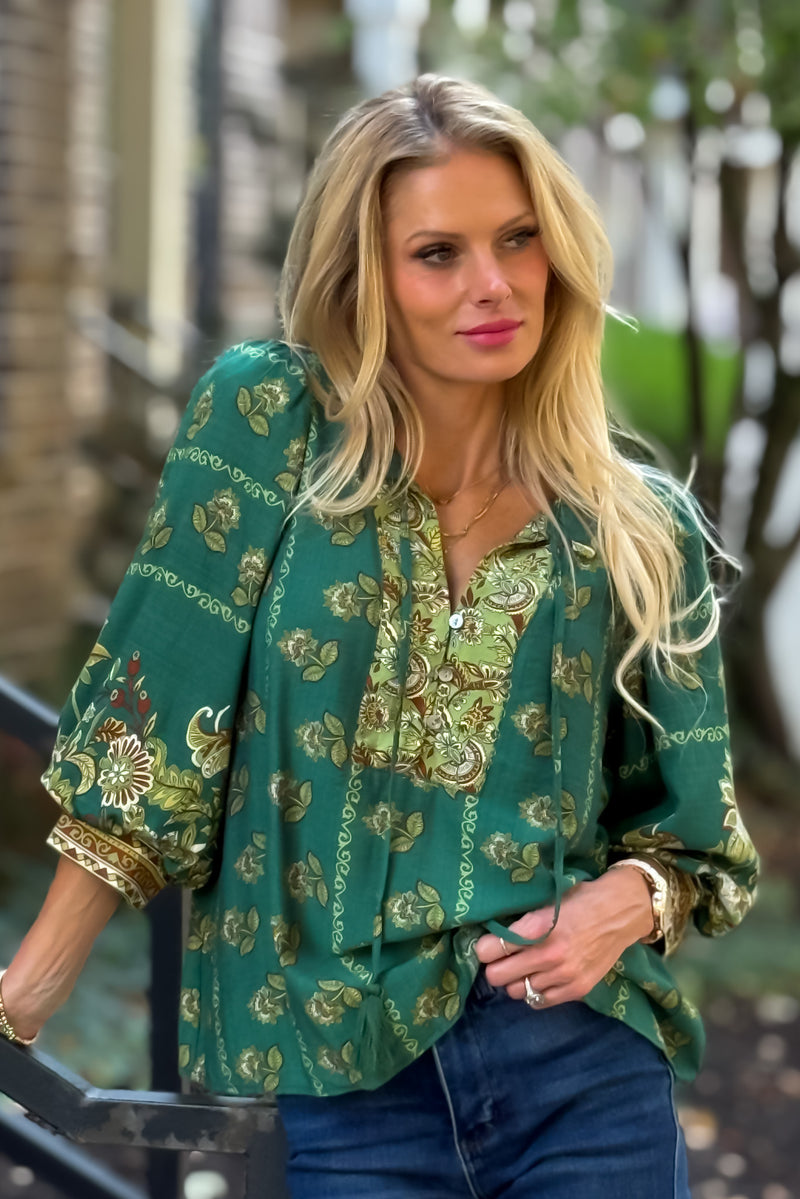 Breen Top : Green