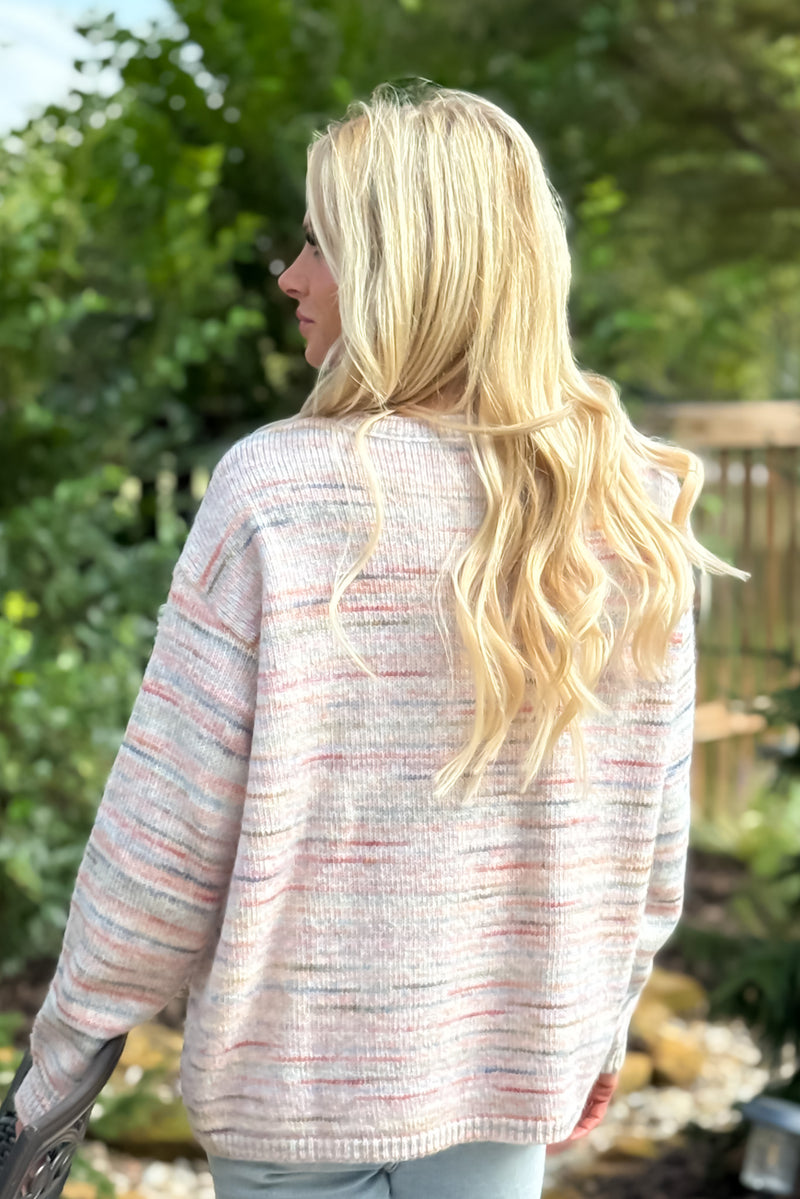 Jayanti Oversized Sweater : Pink