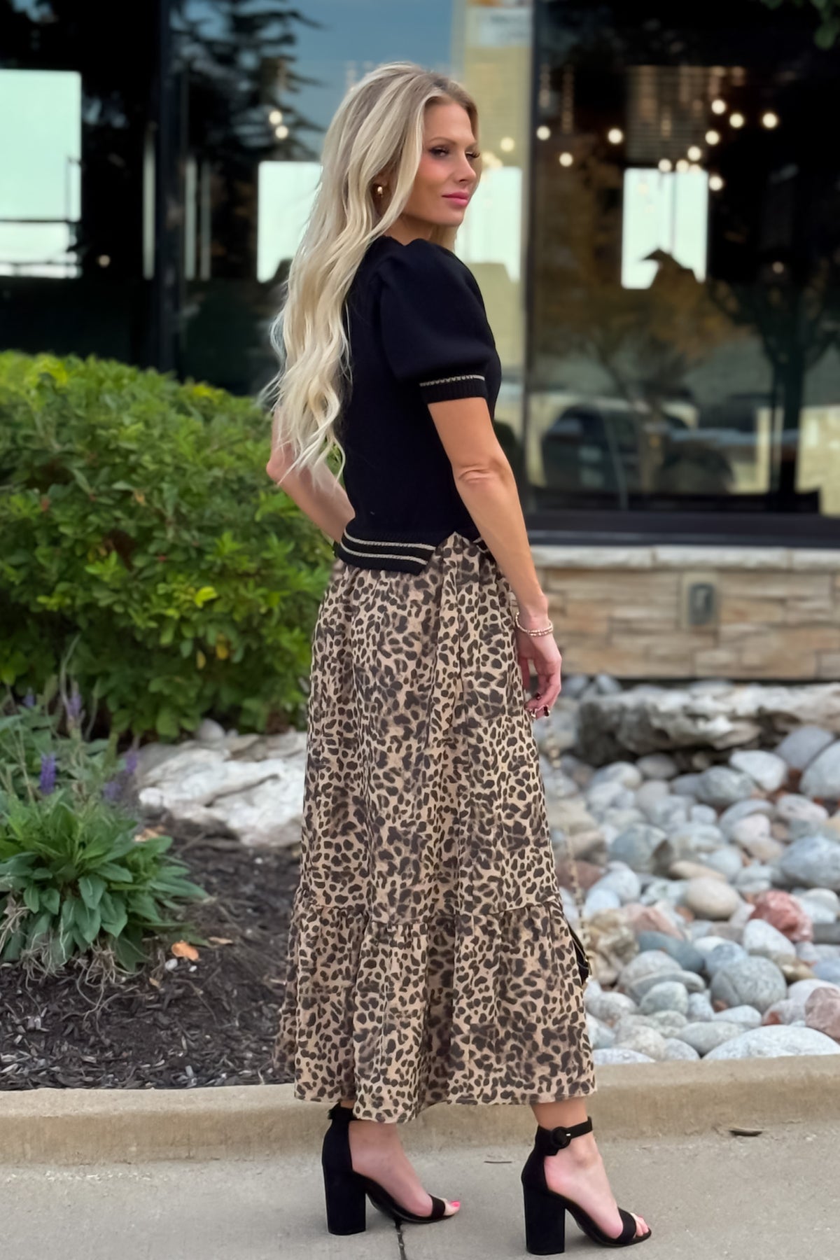 Berkely Maxi Dress : Black