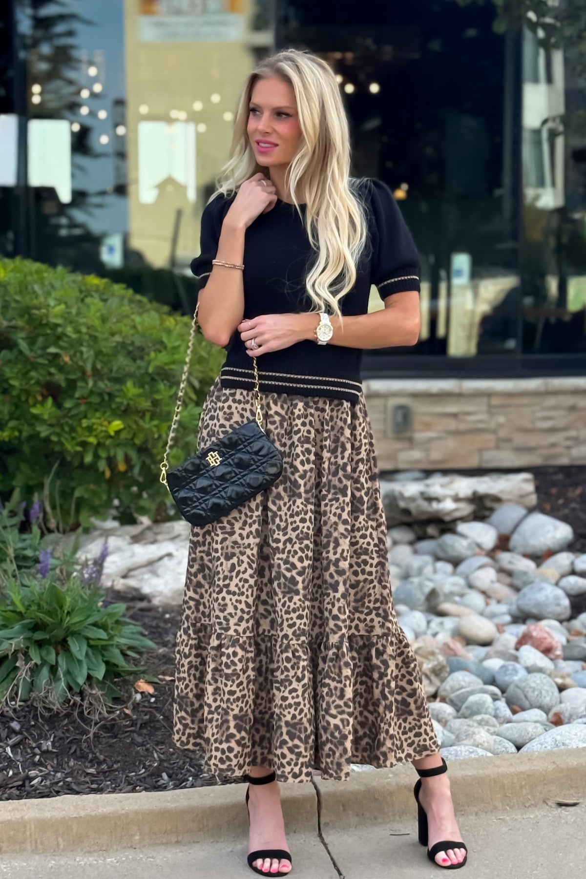 Berkely Maxi Dress : Black