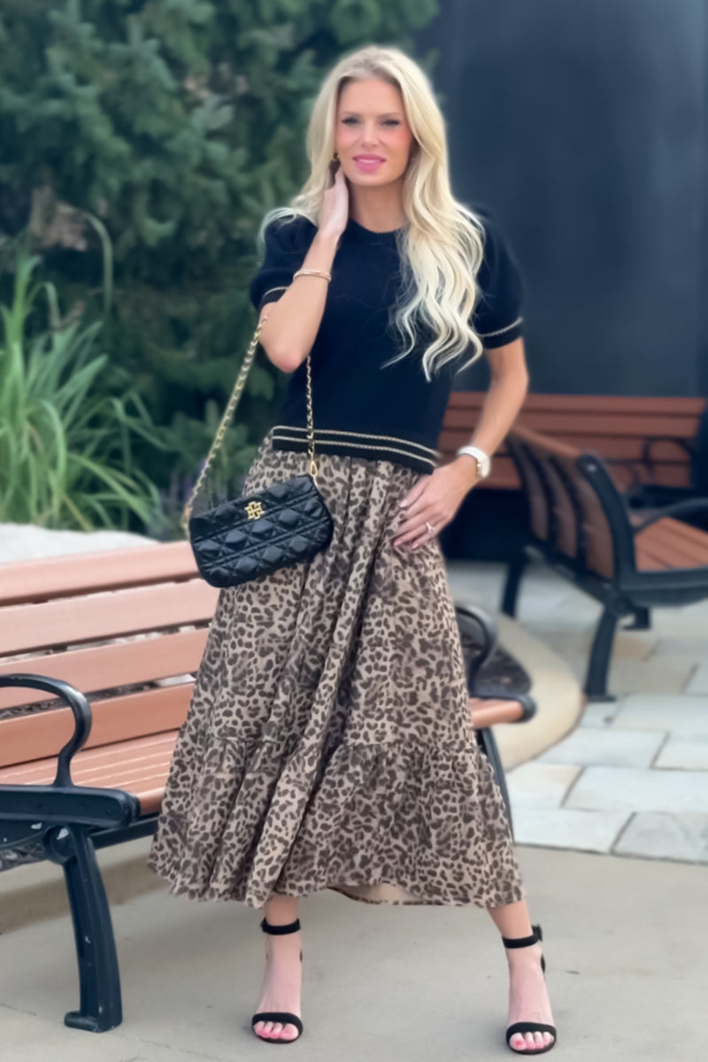 Berkely Maxi Dress : Black