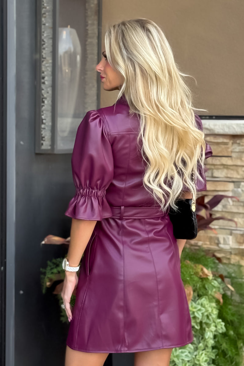 Esme Dress : Plum