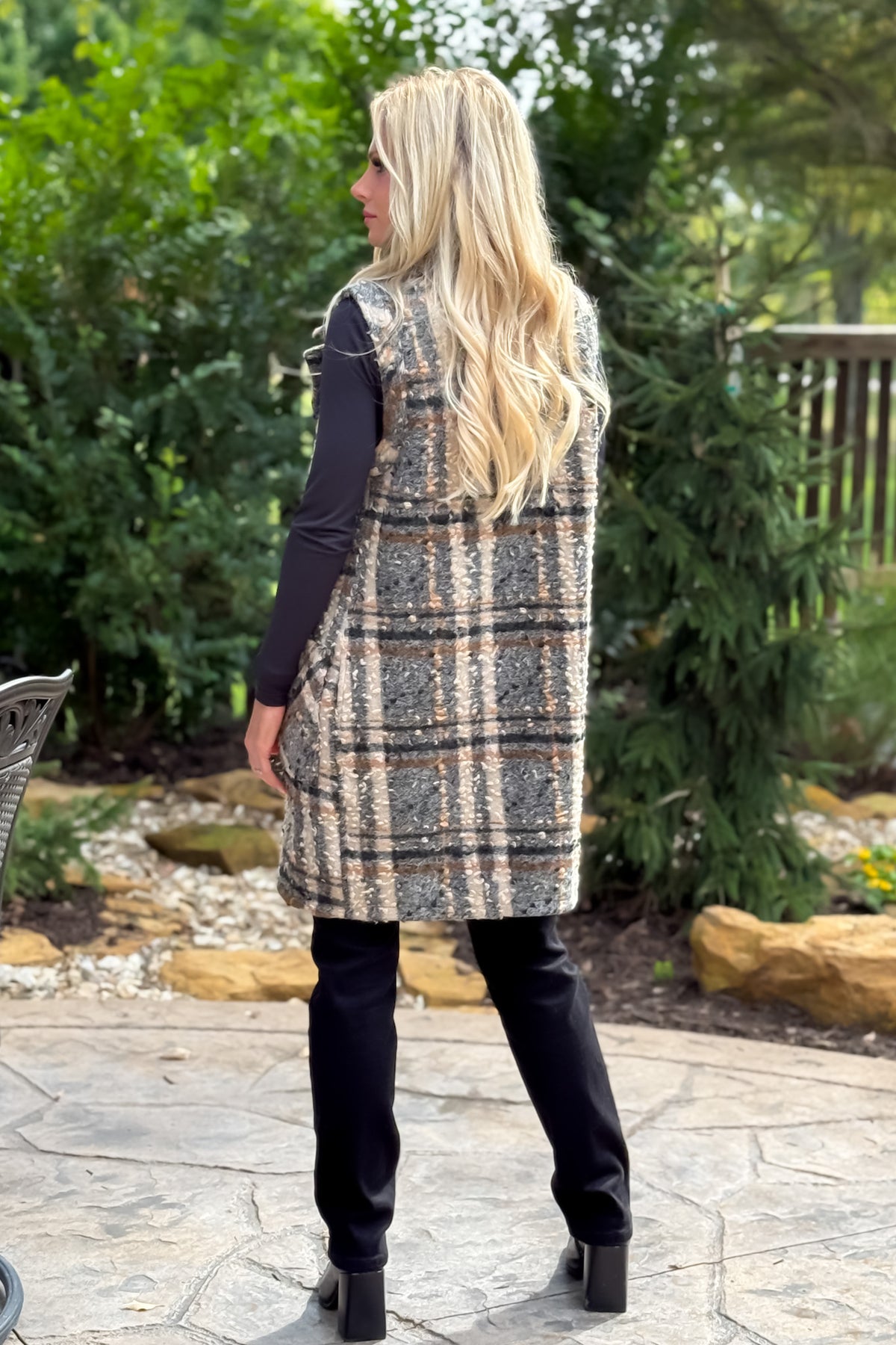 Tribal Brioni Vest : Sandstone
