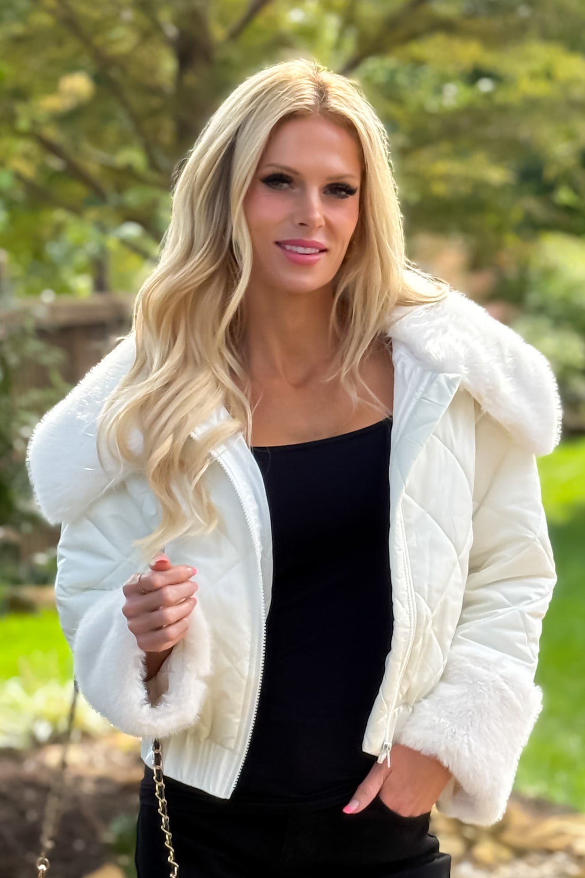 Dina Jacket : Off White