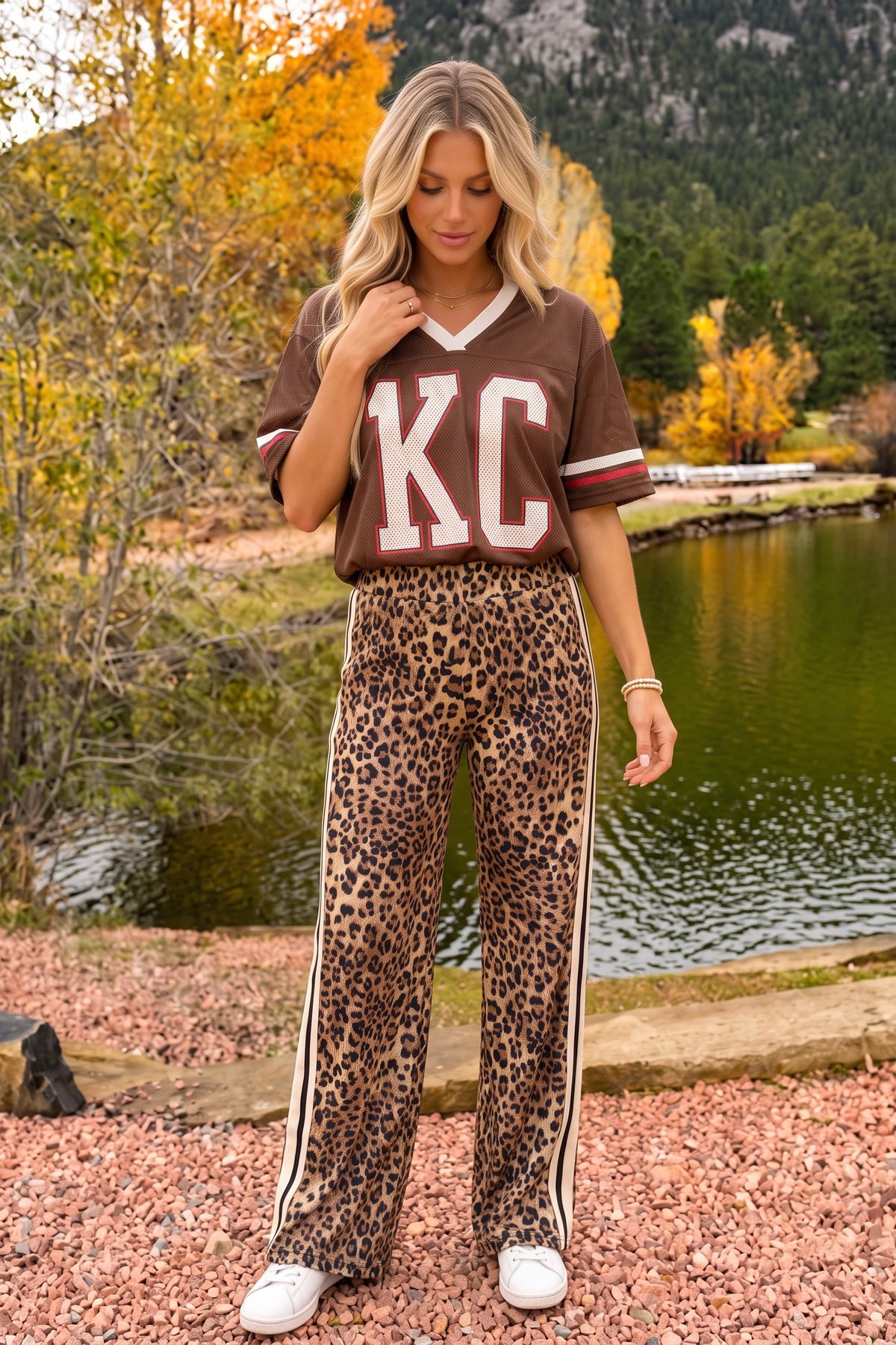 1KC Jersey : Brown/Ivory
