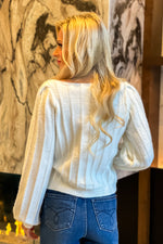 Dessert by the Fire Sweater : Ivory