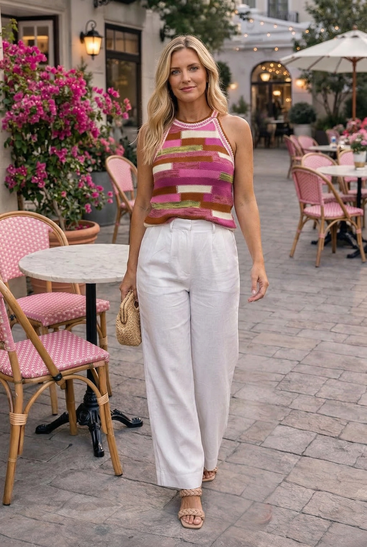 Avah Woven Pants : Off White
