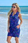 Tribal Sport Jaxie Performance Dress : Aqua
