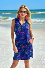 Tribal Sport Jaxie Performance Dress : Aqua