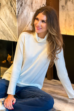 Classy Life Tribal Light Sweater : Cream