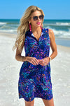 Tribal Sport Jaxie Performance Dress : Aqua