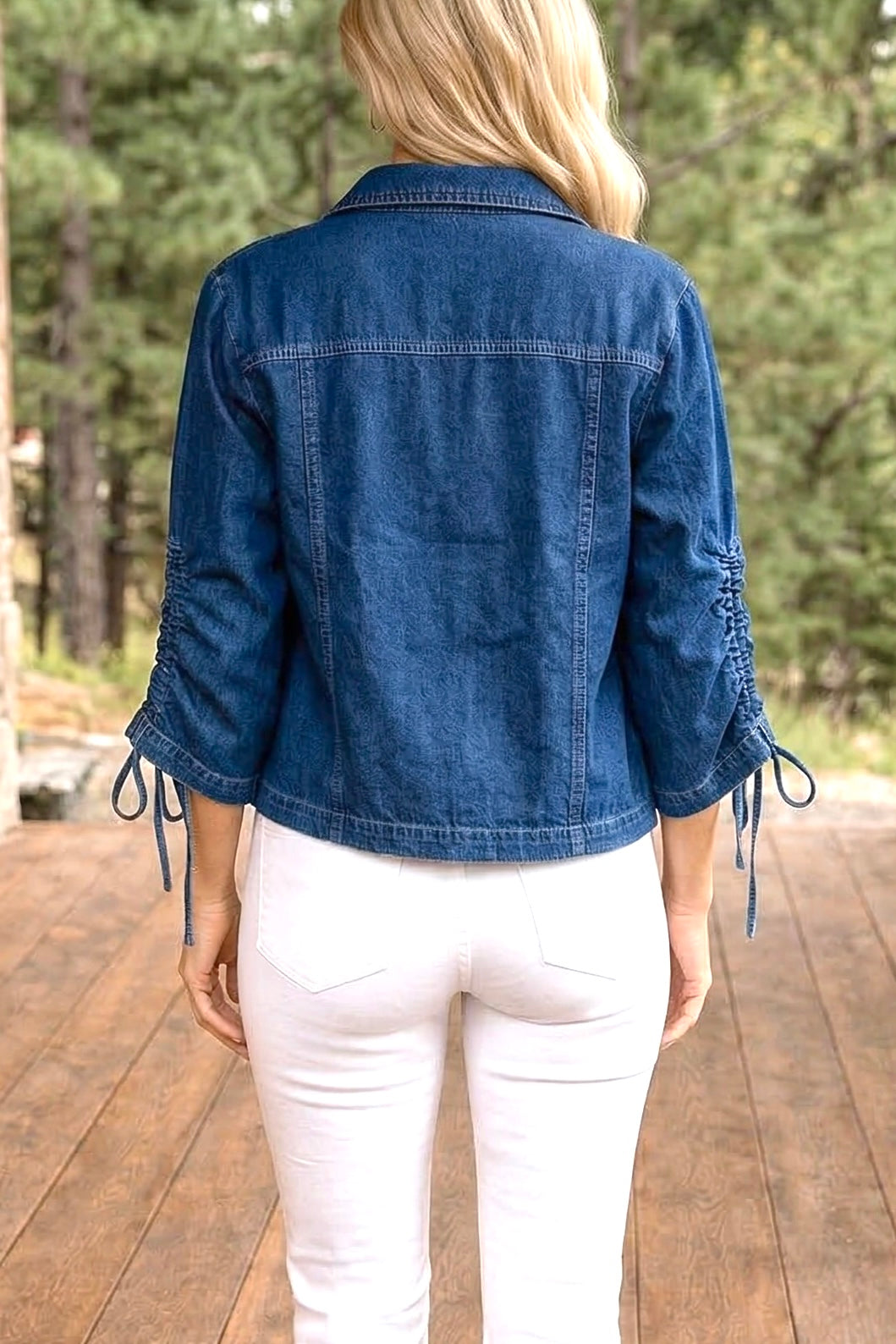 Trinity Washed Jacket : Denim