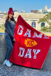 KC Arrowhead GameDay Plush Blanket : Red