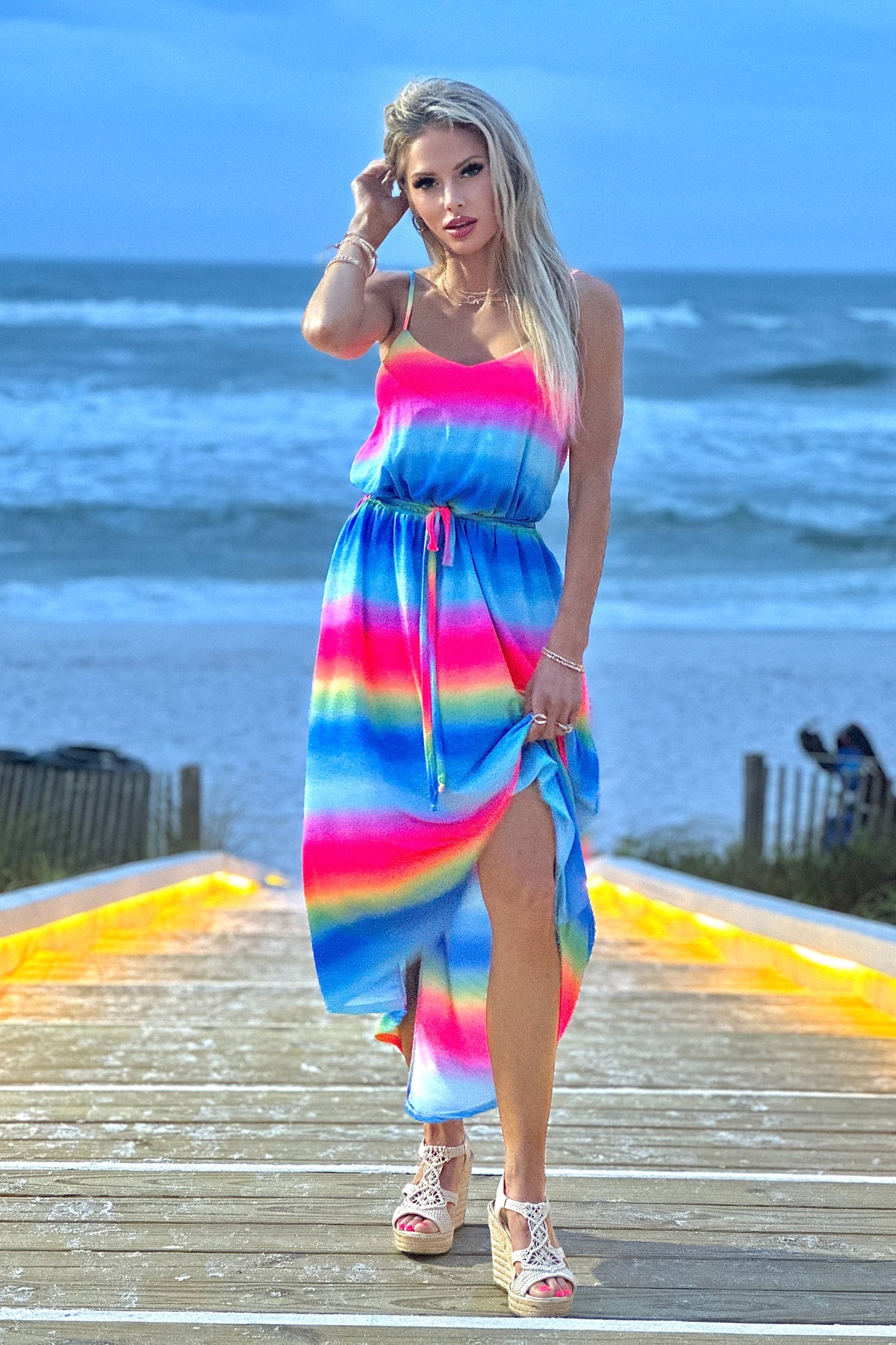 Anais Tank Dress : Multi