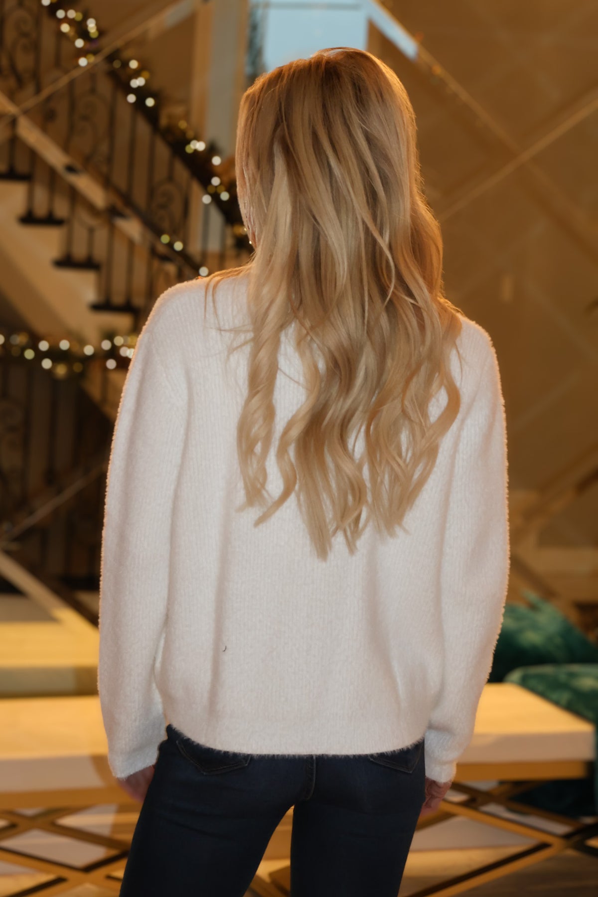 Amora Soft Knit Cardigan : Off White