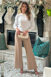 Shimmy and Shake Glitzy Pants : Rose Gold