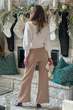 Shimmy and Shake Glitzy Pants : Rose Gold