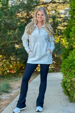 Willa Weekend Getaway Soft Long Pullover : Oatmeal