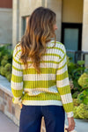 Tribal Tahoe Vintage Cardigan/ Sweater : Pistachio