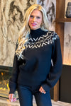 Midnight In Aspen Sweater : Black